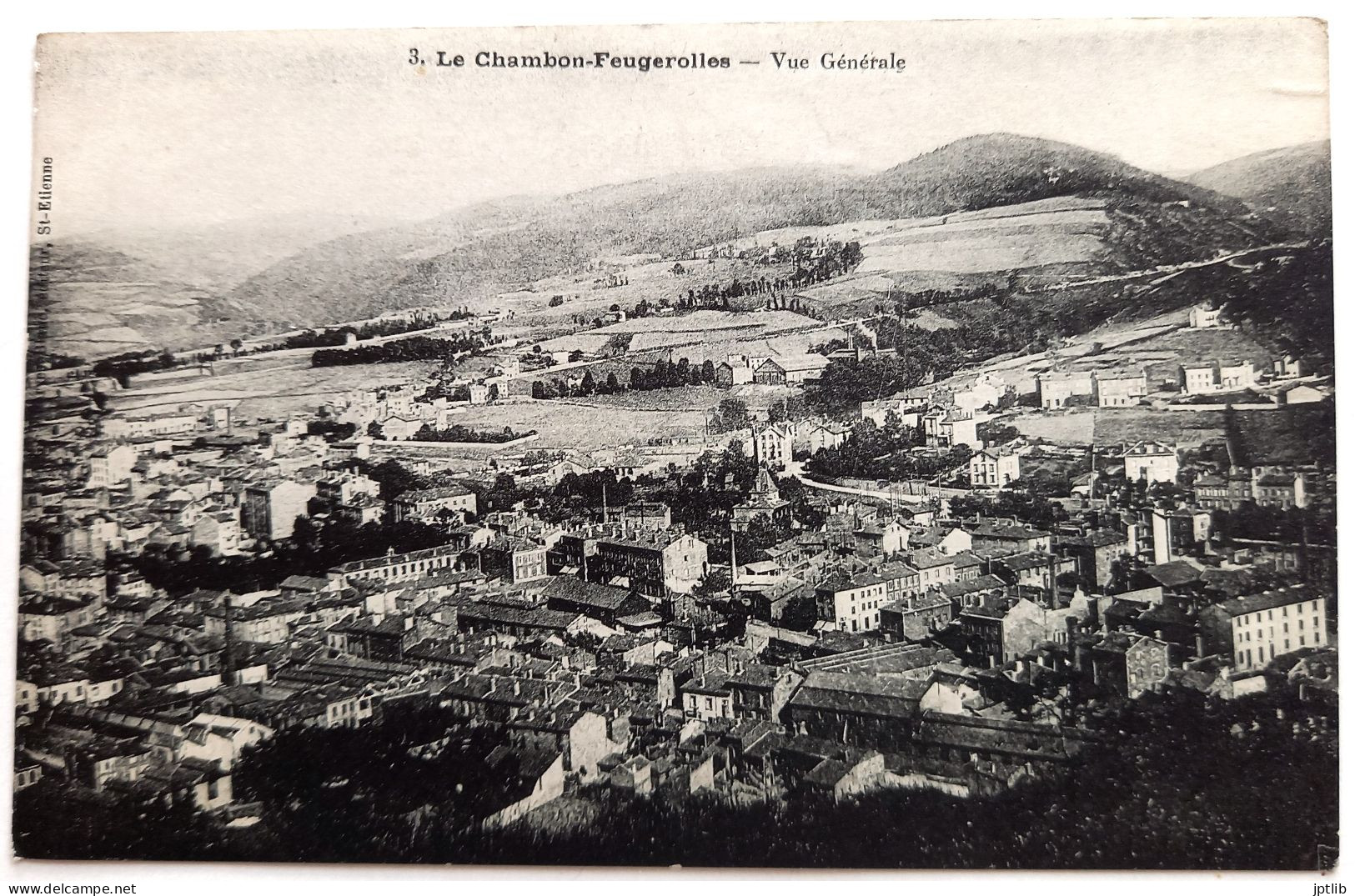 CPA Carte Postale / 42 Loire, Forez, Le Chambon-Feugerolles / Hervé Blanc, éditeur - 3 / Vue Générale. - Le Chambon Feugerolles