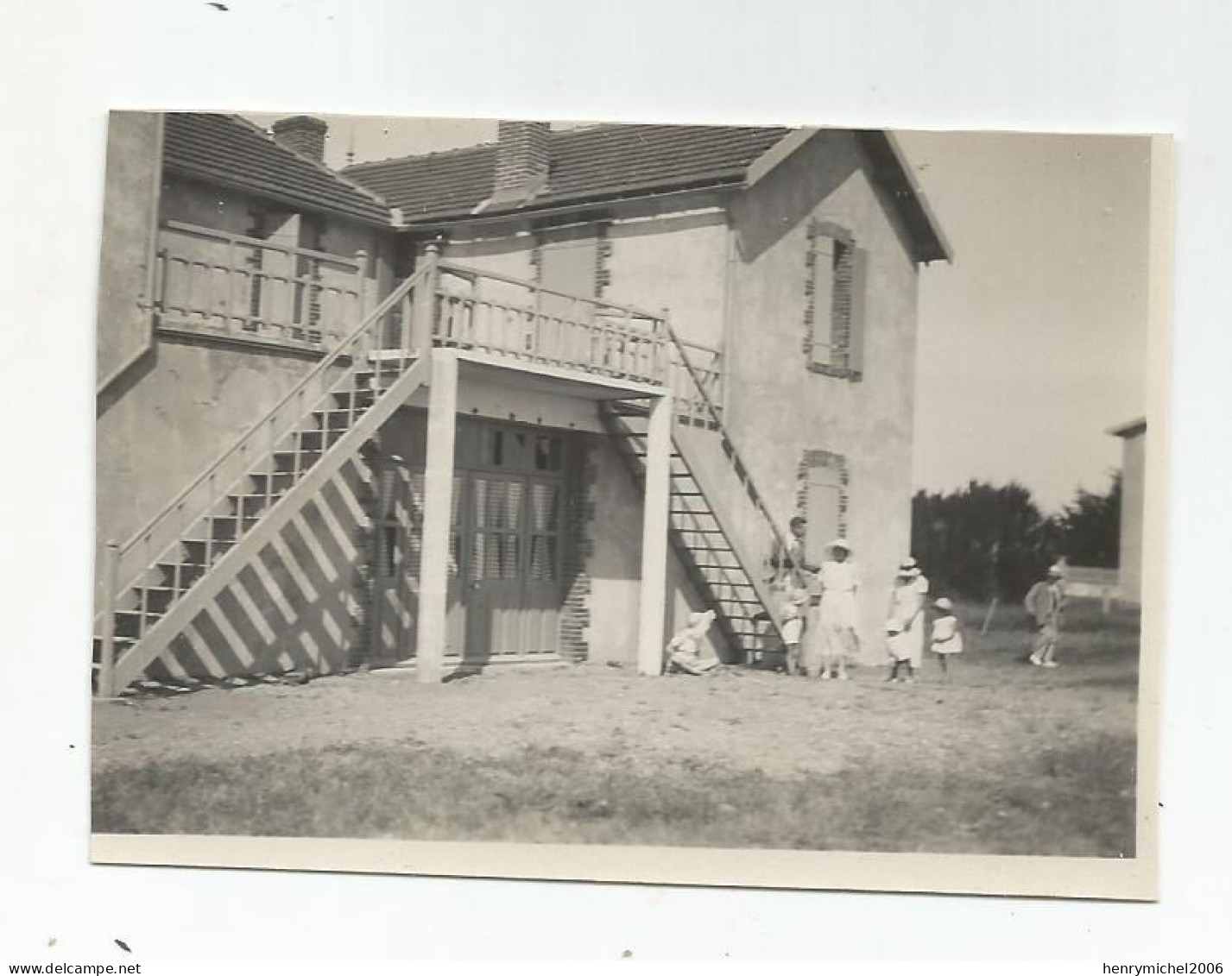 Photographie 85 Vendée Brétignoles Sur Mer  Maison Villa  Photo 9x6,5 Cm Env - Lieux