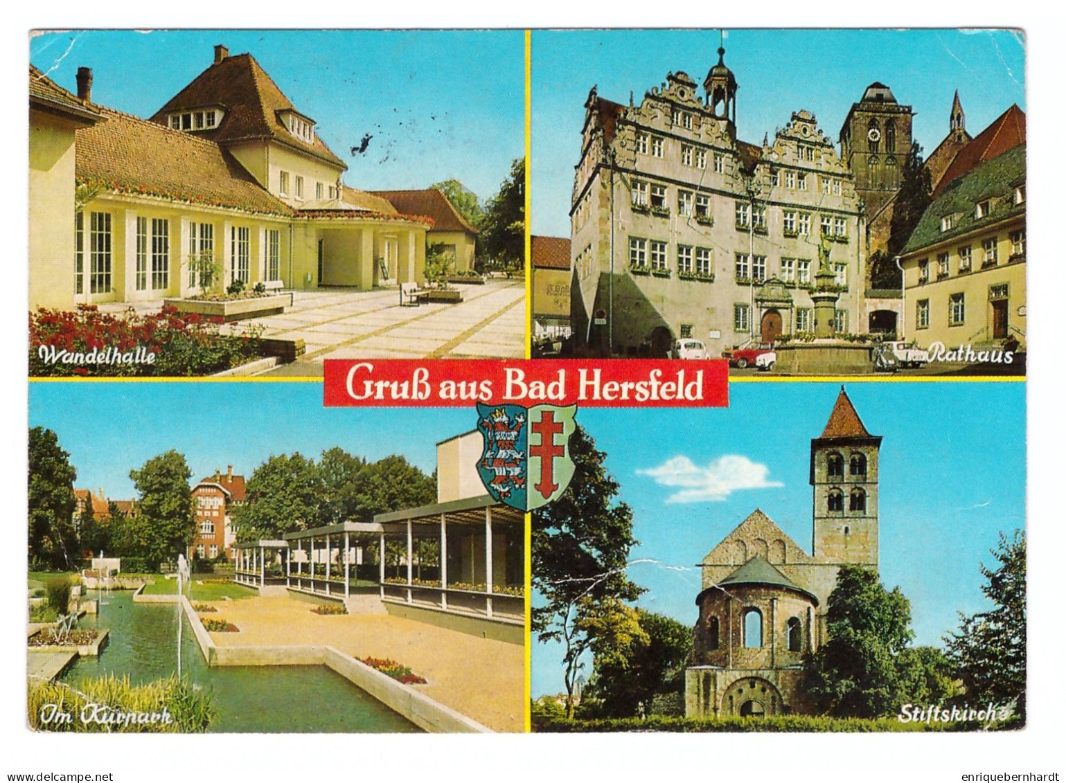 ALEMANIA • GRUß AUS BAD HERSFELD - Bad Hersfeld
