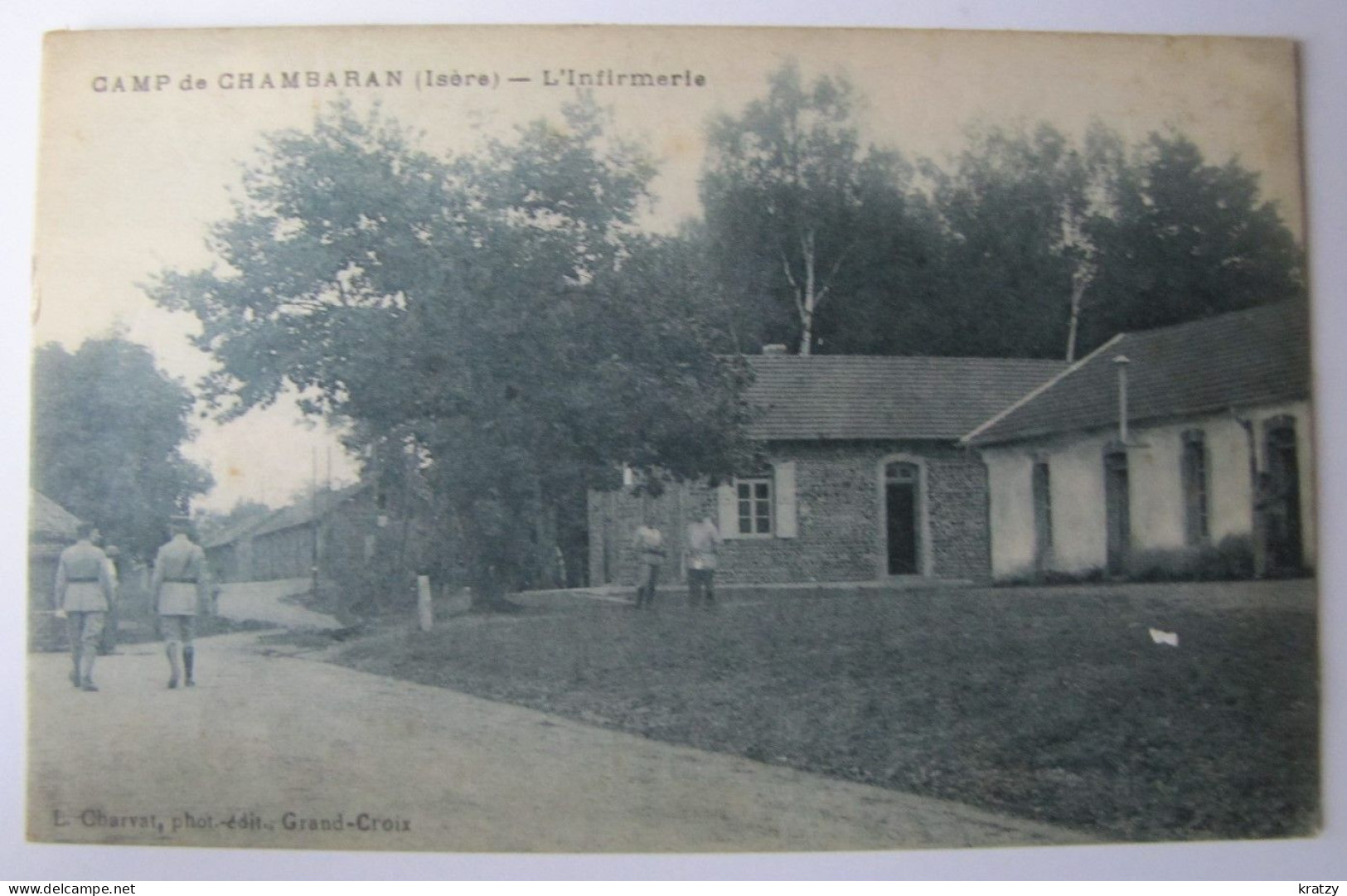 FRANCE - ISERE - VIRIVILLE - Camp De Chambaran - L'Infirmerie - 1926 - Viriville