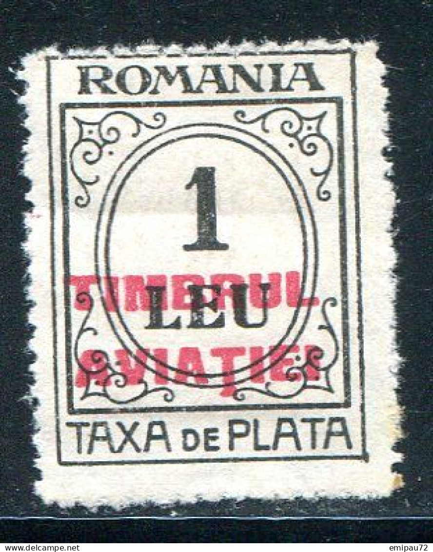 ROUMANIE- Taxe Y&T N°86- Neuf Avec Charnière * - Postage Due