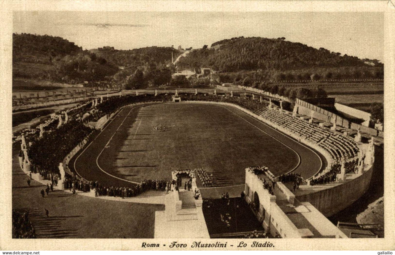 ROMA FORO MUSSOLINI LO STADIO - Stadiums & Sporting Infrastructures
