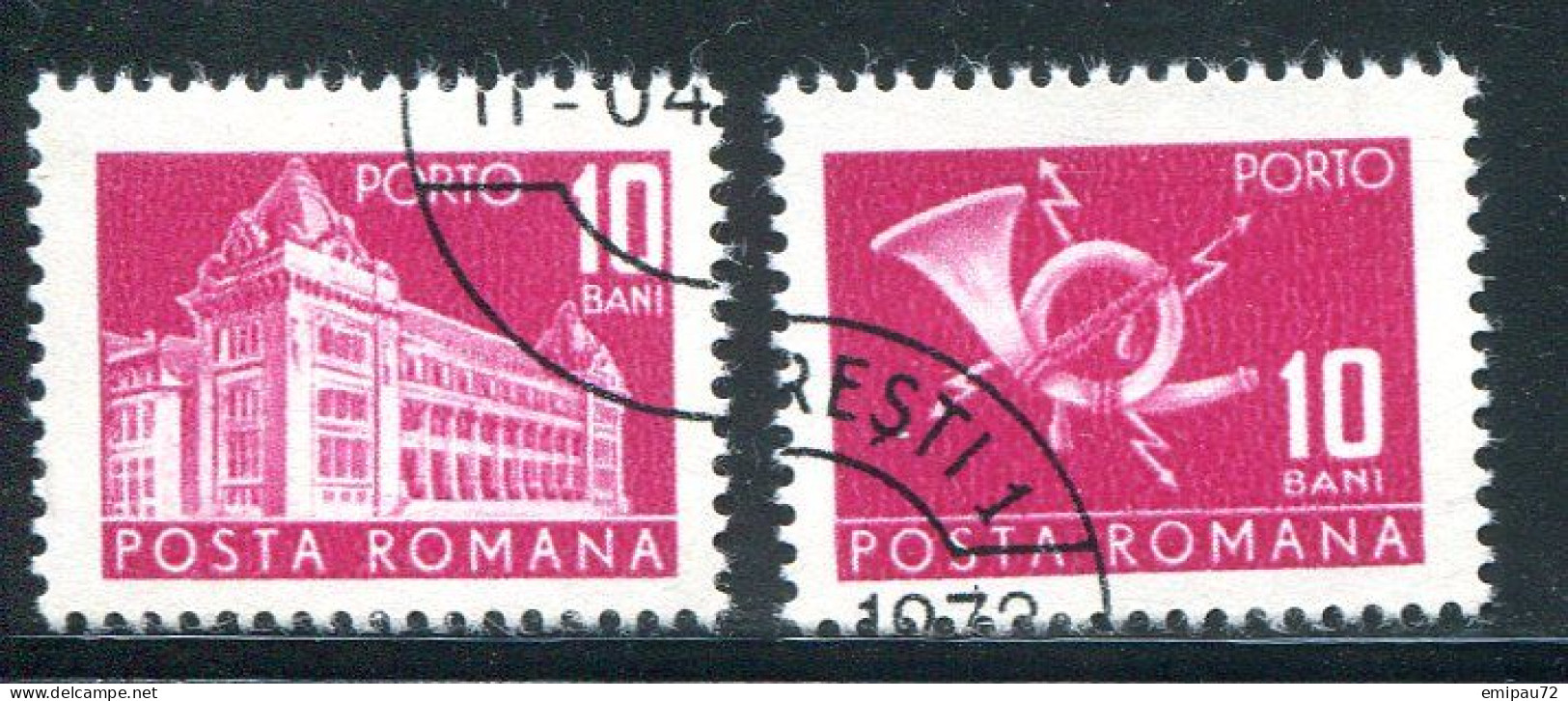 ROUMANIE- Taxe Y&T N°129- Oblitéré - Postage Due