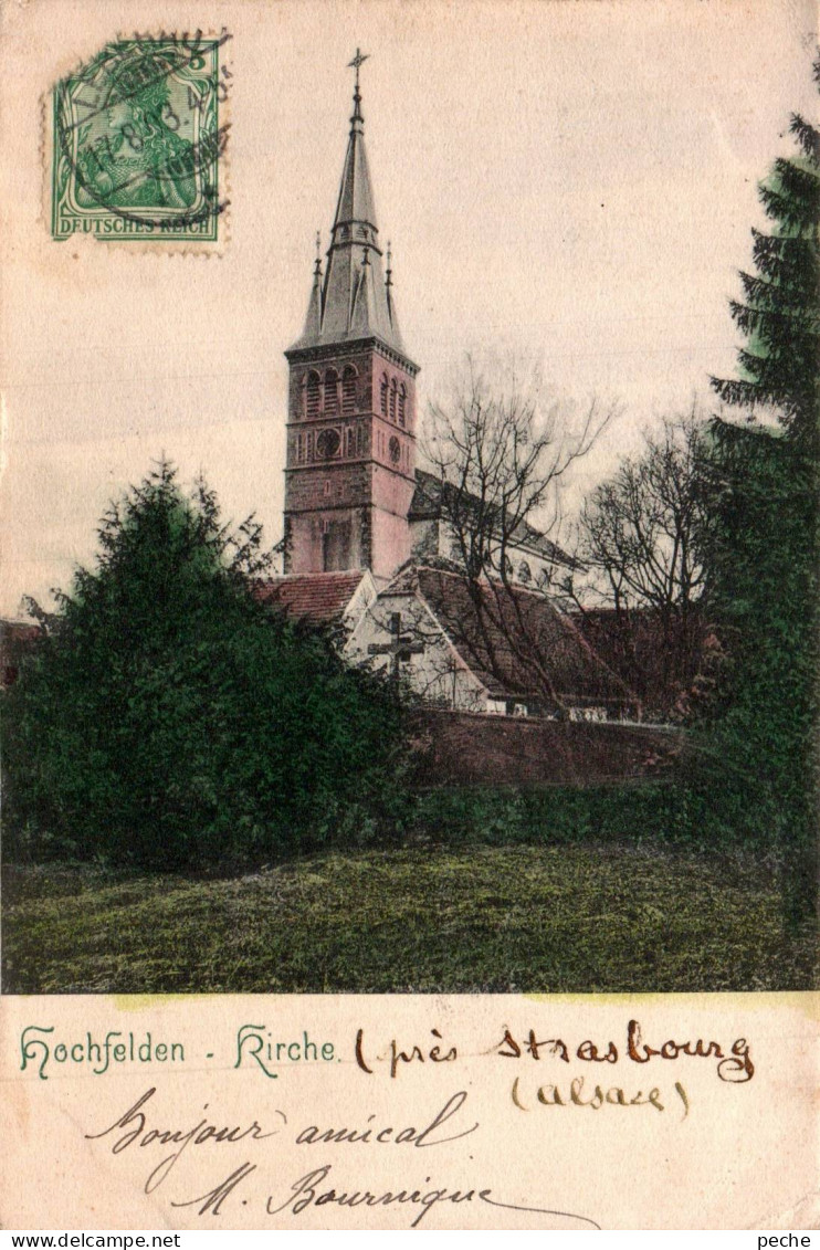 N°116773 -cpa Hochfelden -Kirchen- - Hochfelden