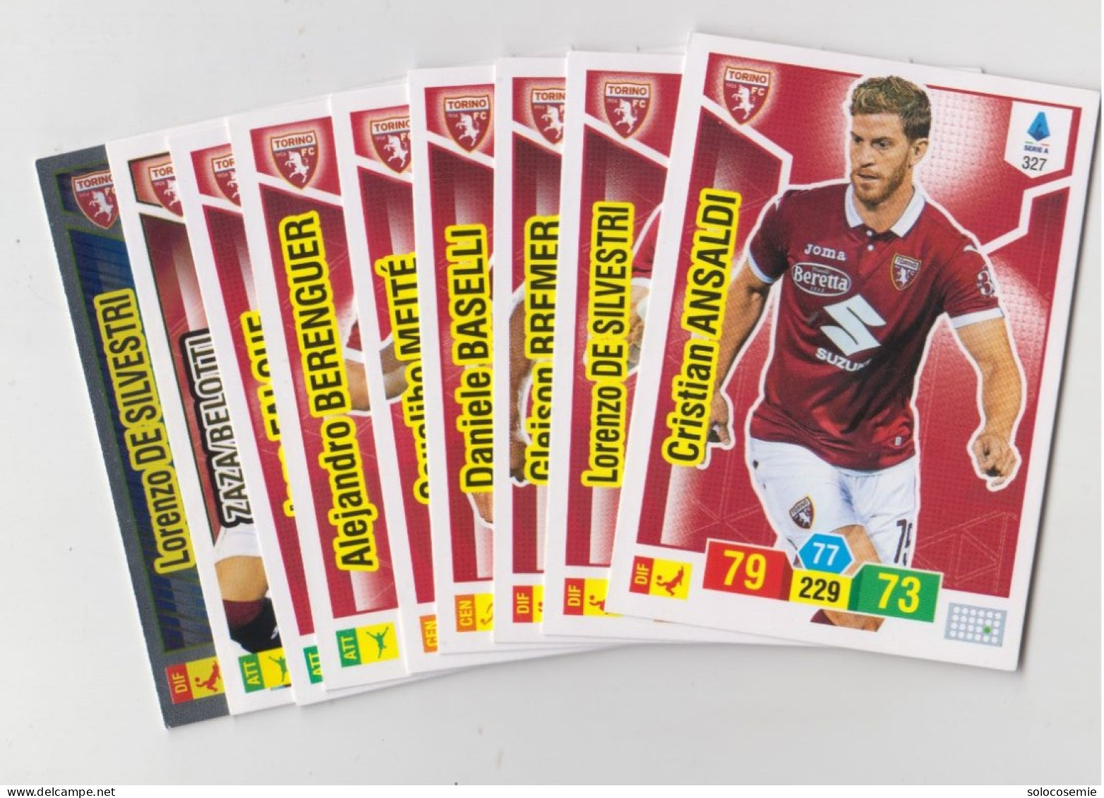 TORINO 2019/2020 #  N.9  Fig, - Figurine Calciatori  ADRENALYN Panini - Perfette Condizioni - Trading Cards