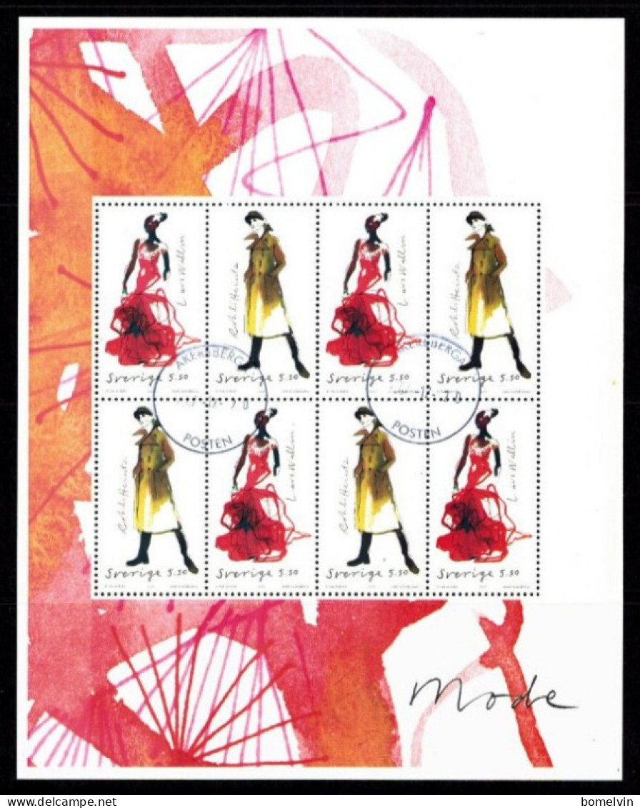 2007 Swedish Fashion Vfu - Blocks & Sheetlets