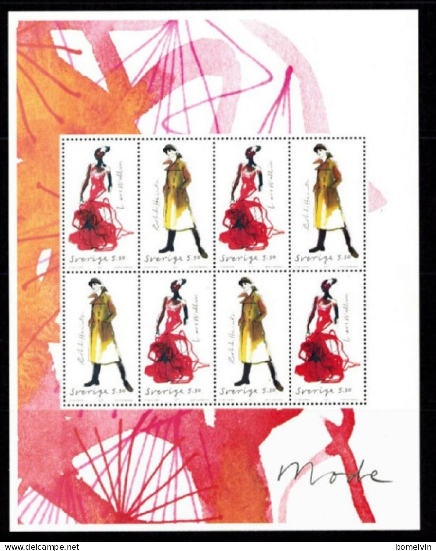 2007 Swedish Fashion Um Mint - Blocks & Sheetlets