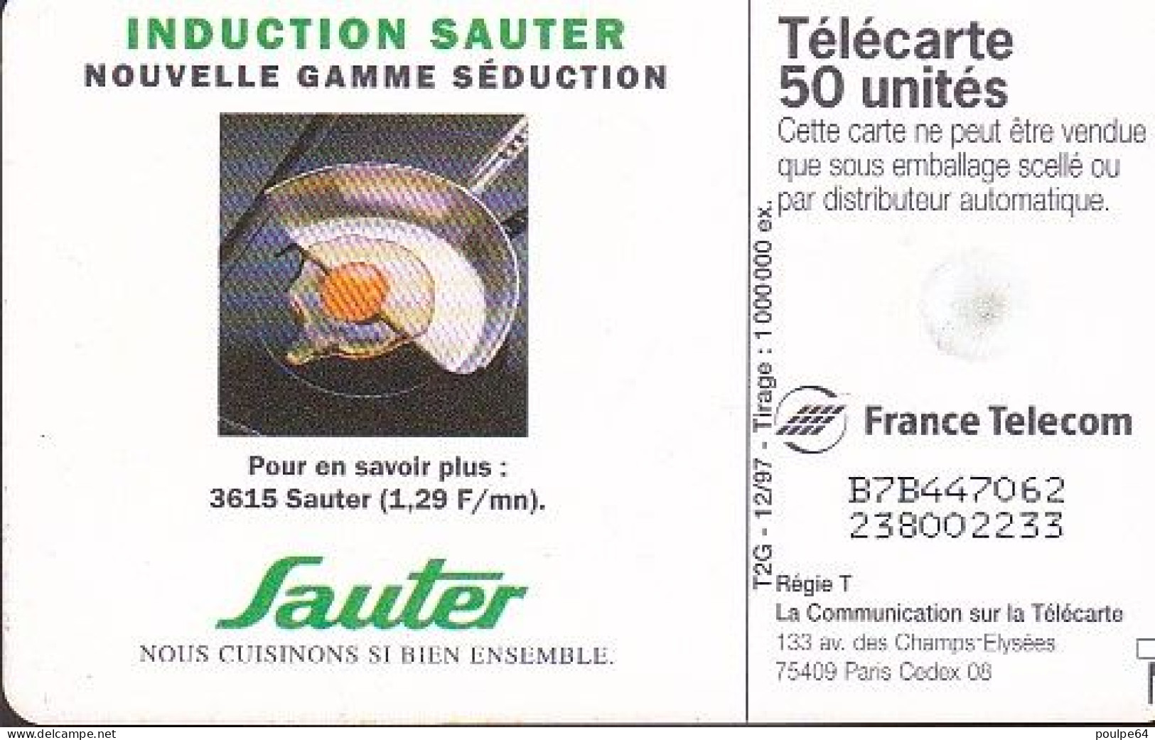 F815  12/1997 - SAUTER - 50 GEM2 T2G - 1997