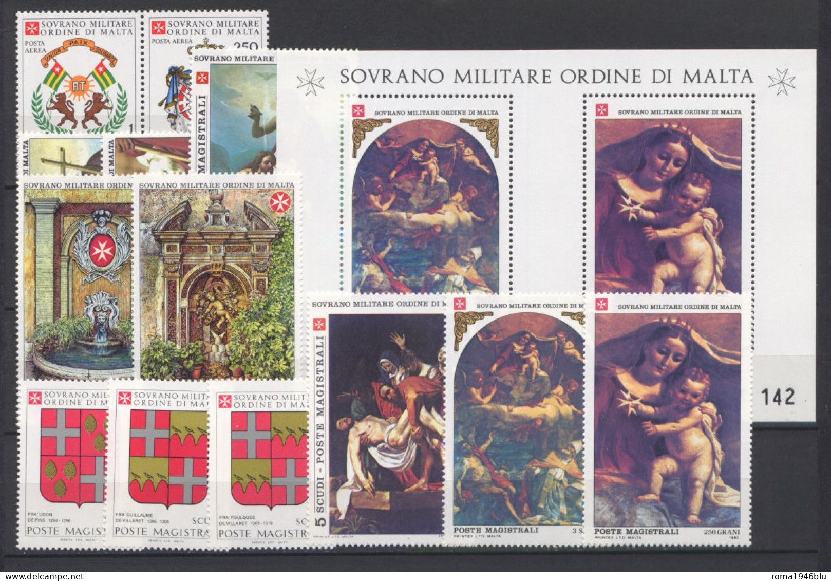 SMOM 1983 Annata Completa/Complete Year MNH/** VF - Malte (Ordre De)