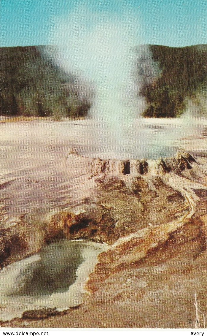 Punchbowl Spring, Upper Geyser Basin, Yellowstone National Park - Yellowstone