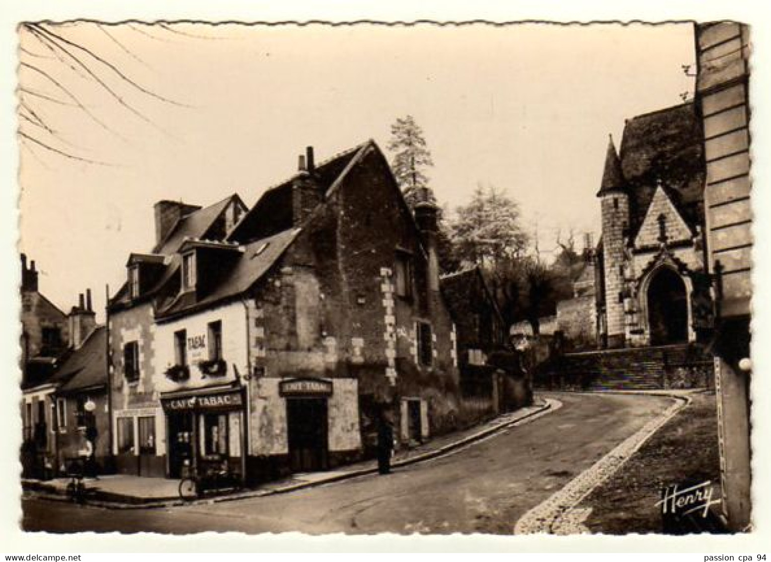 S46-038 Saint Cyr Sur Loire - Croisement De La Route Nationale 152 Et De La Route Conduisant à La Bechellerie - Saint-Cyr-sur-Loire