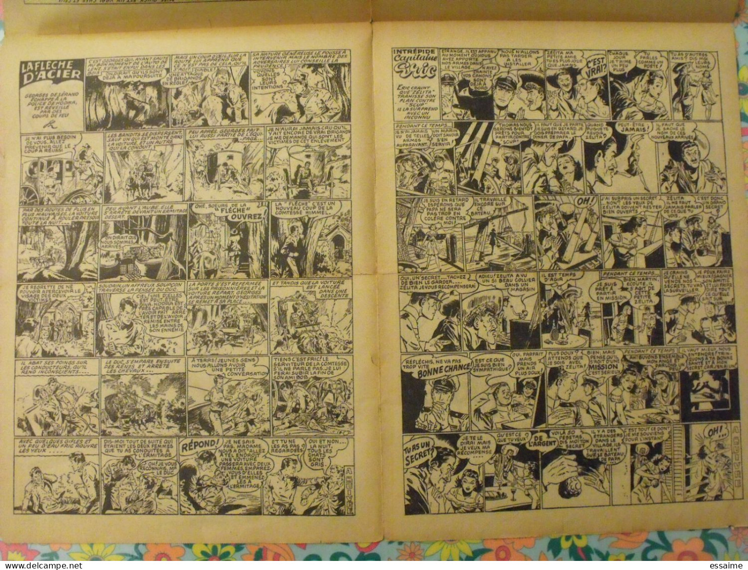 L'Astucieux N° 57 De 1948. N° Rare. Superman, Tarzan (hogarth) Pancho Villa Bob L'aviateur. A Redécouvrir - Sonstige & Ohne Zuordnung