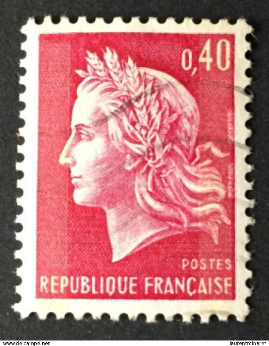 FRANCE / 1967-69 / N°Y&T : 1536Ba - 1967-1970 Marianne Of Cheffer