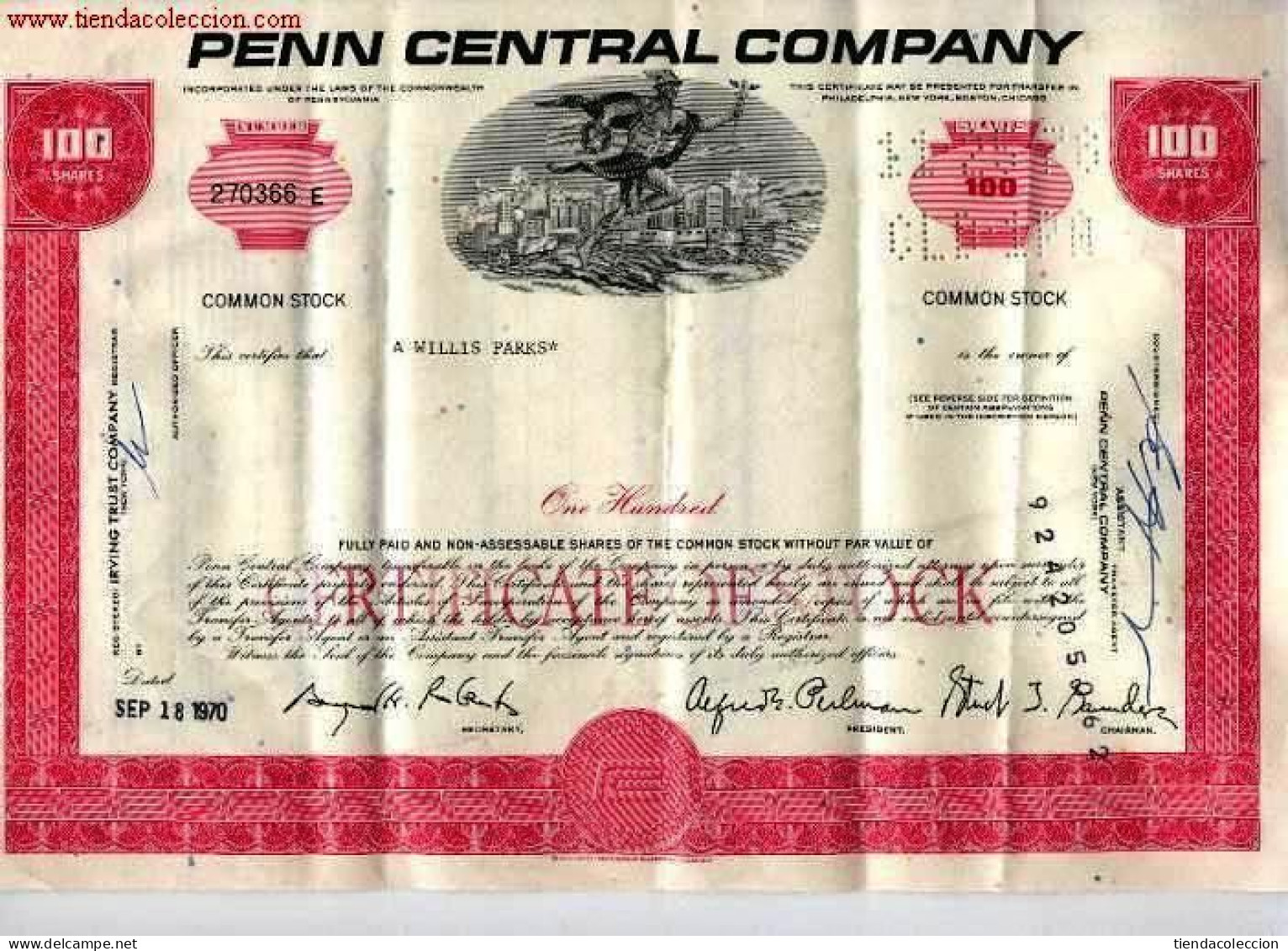 Penn Central Company - P - R