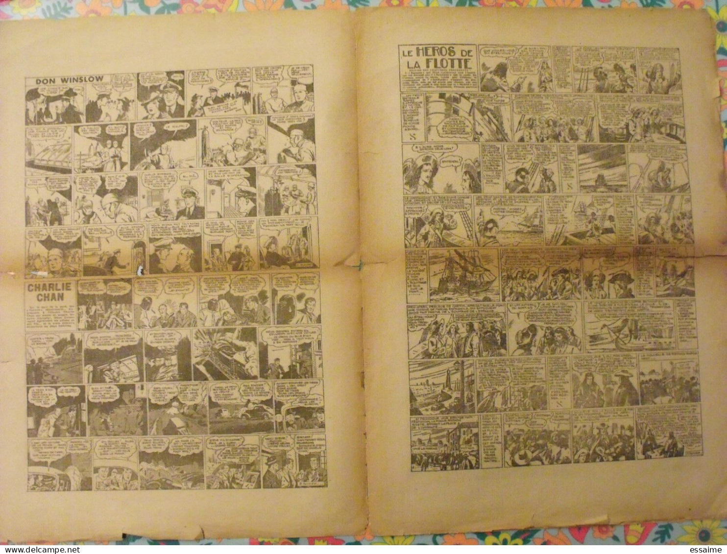 5 Numéros De L'Audacieux De 1941-42. Le Corsaire De La Mort, Le Roi Du Far-west, Christophe Colomb. A Redécouvrir - Sonstige & Ohne Zuordnung