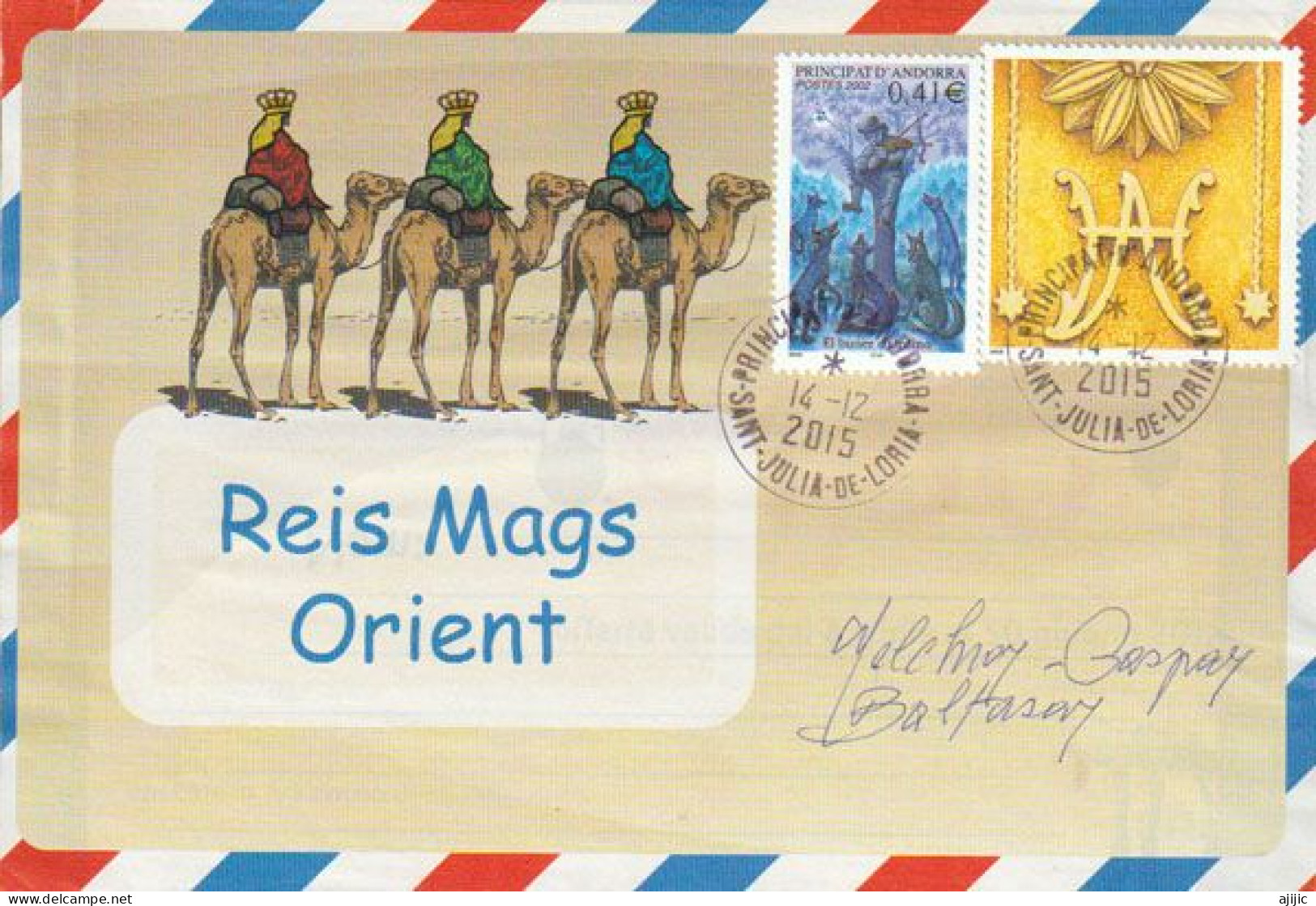 Los Reyes Magos, Andorra - Lettres & Documents