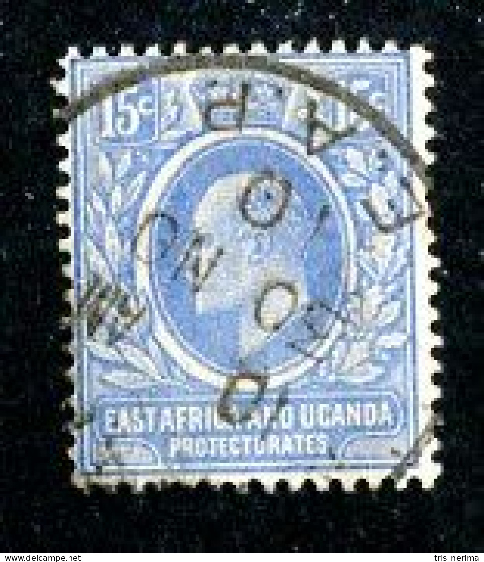 7618 BCx 1907 Scott # 36 Used Cat.$11. (offers Welcome) - Protectoraten Van Oost-Afrika En Van Oeganda