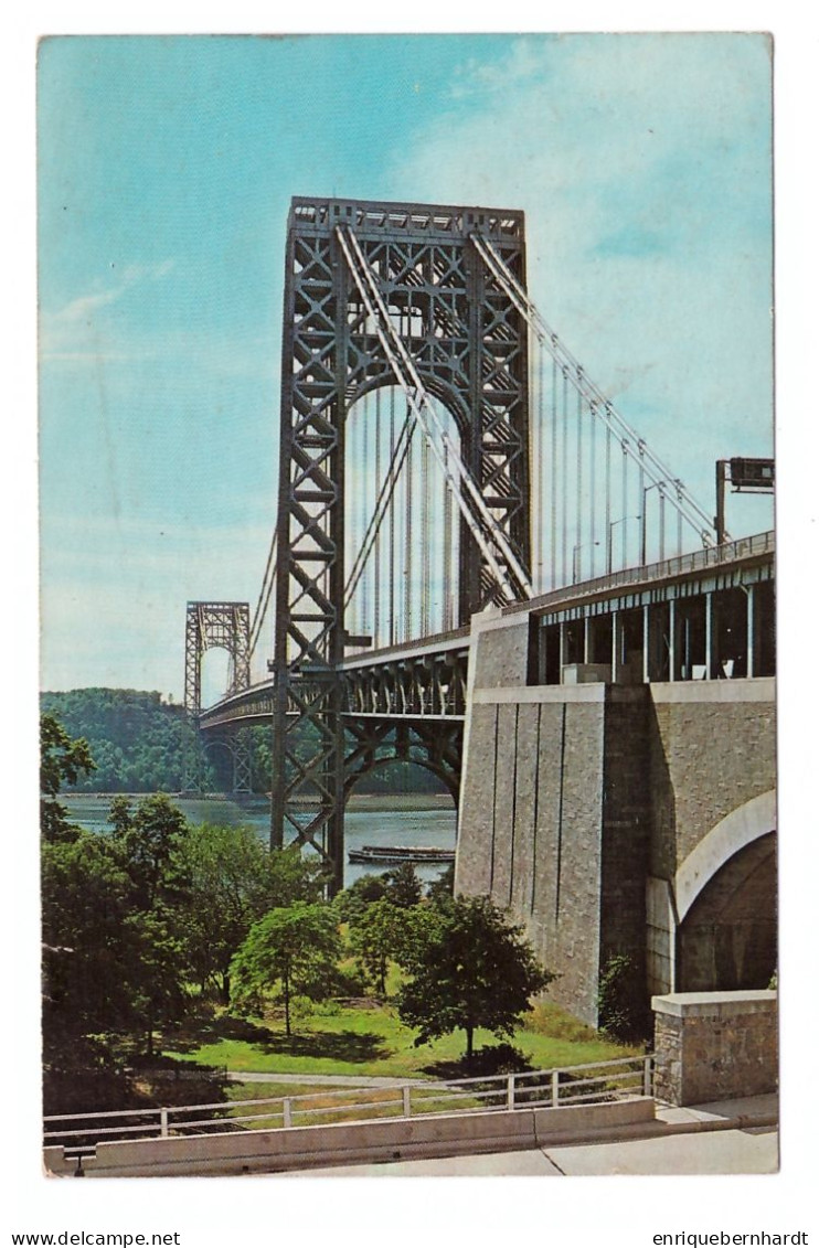 UNITED STATES // NEW YORK CITY // GEORGE WASHINGTON BRIDGE // 1968 - Bruggen En Tunnels