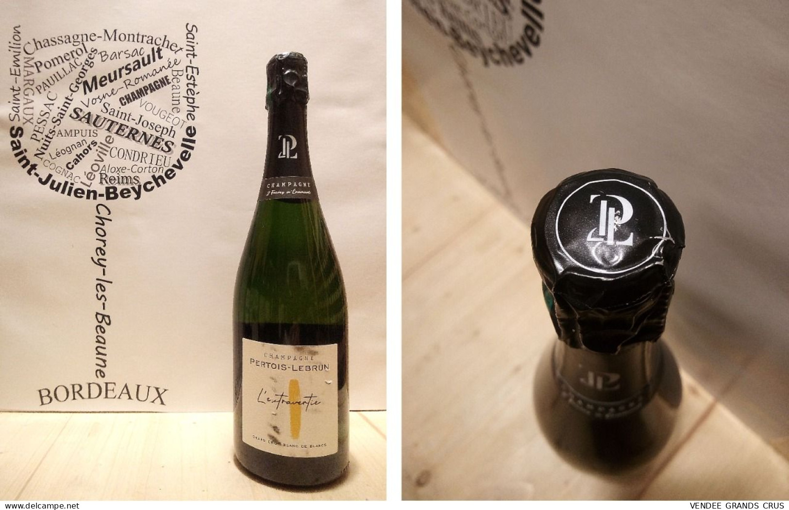 Pertois Lebrun L'Extravertie - Champagne - Grand Cru - 1 X 75 Cl - Blanc De Blancs - Champagne & Spumanti