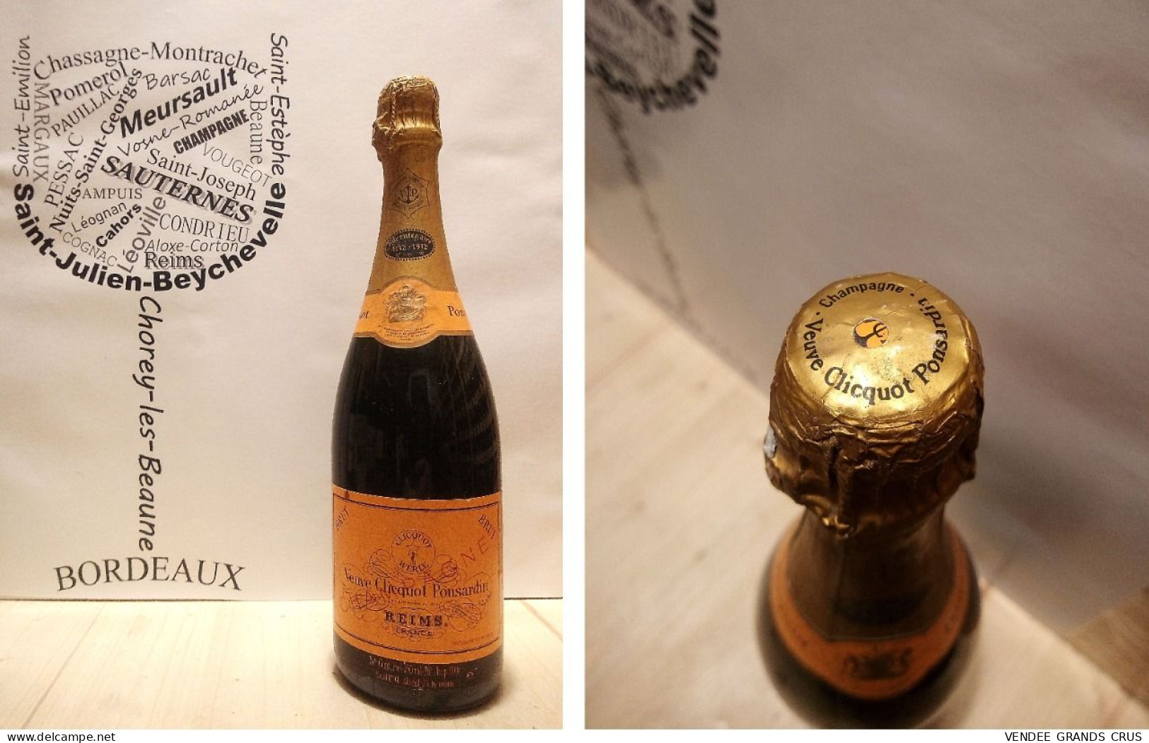 Veuve Clicquot Ponsardin 1992 - Bicentenaire 1792-1992 - 1 X 75 Cl - Blanc Effervescent - Champagne & Sparkling Wine