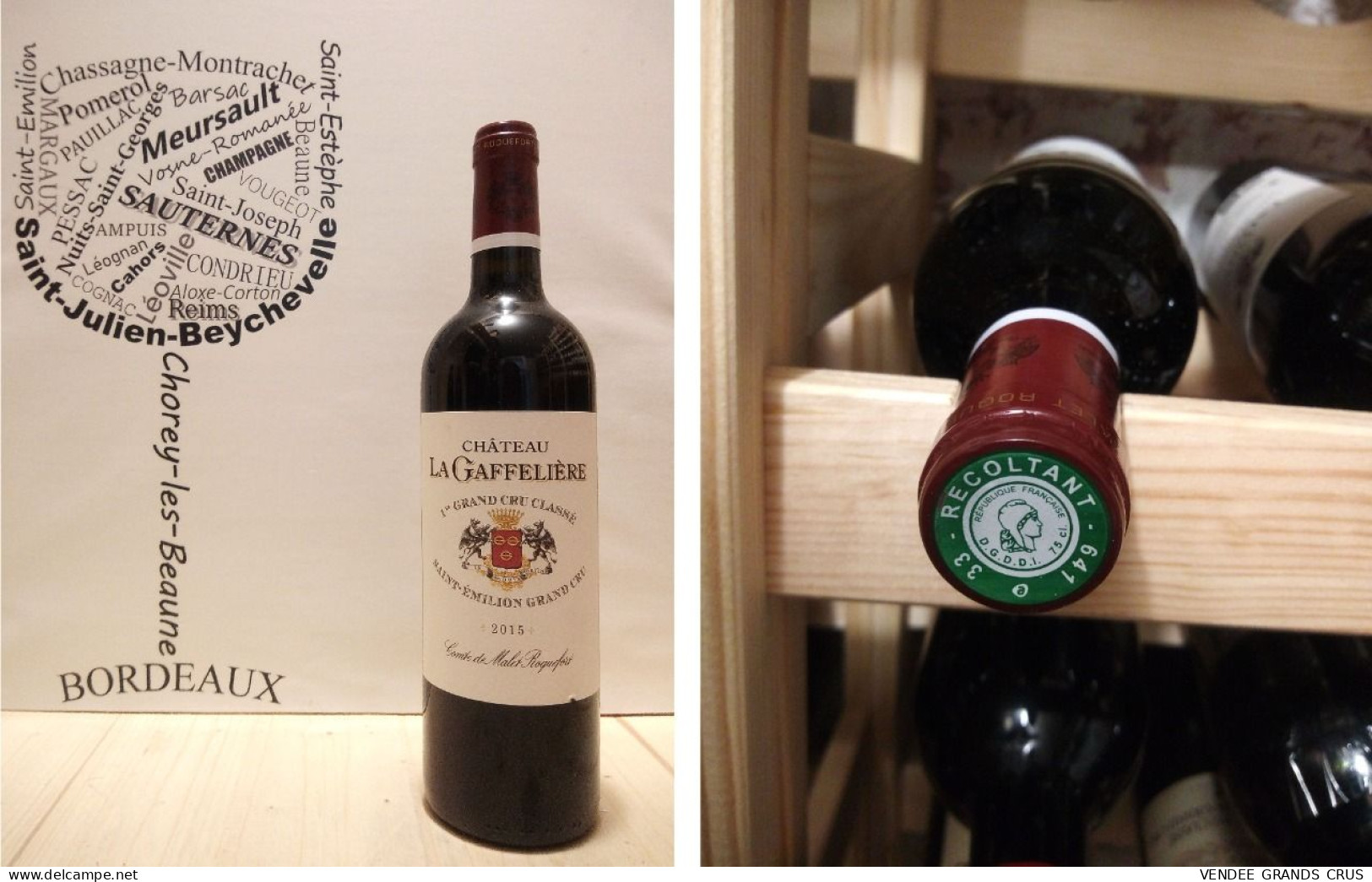 Château La Gaffelière 2015 - Saint-Emilion Grand Cru - 1er Grand Cru Classé B - 1 X 75 Cl - Rouge - Wine