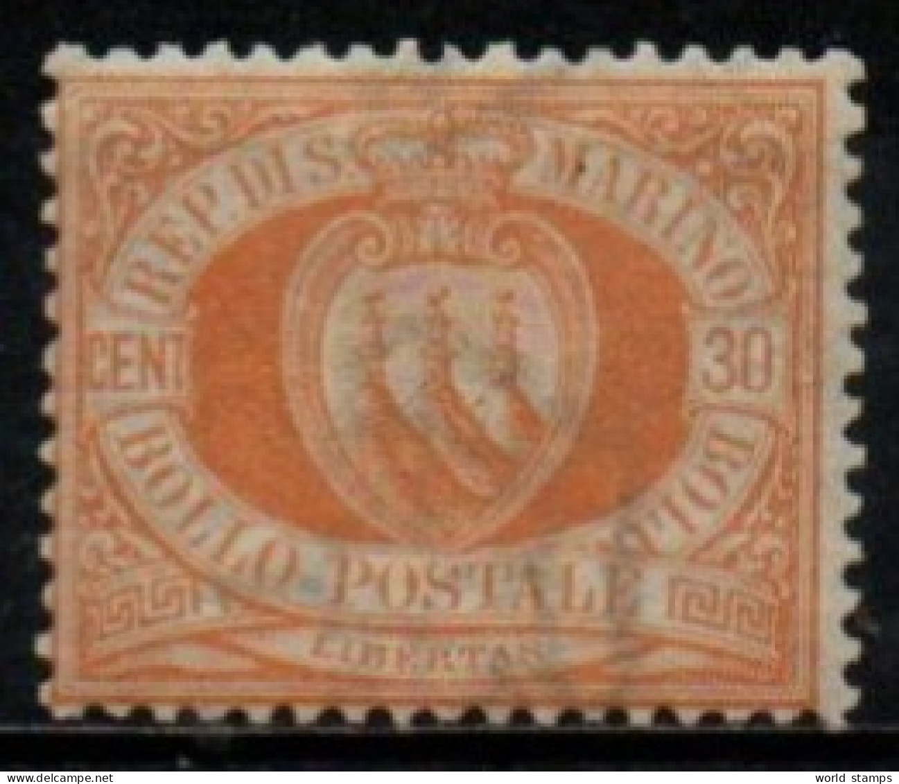 SAINT-MARIN 1892-4 * - Unused Stamps
