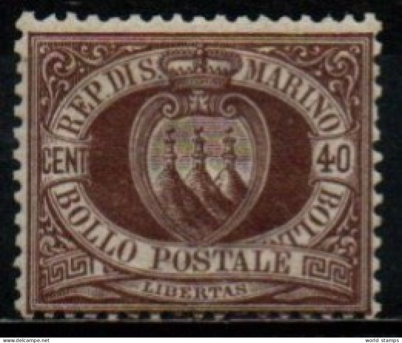 SAINT-MARIN 1892-4 * - Nuevos