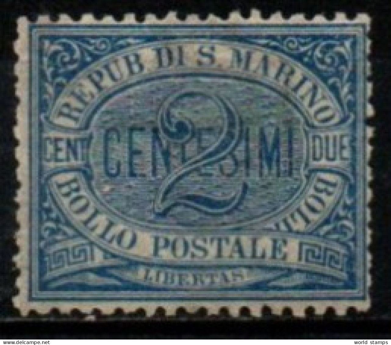 SAINT-MARIN 1892-4 * - Unused Stamps