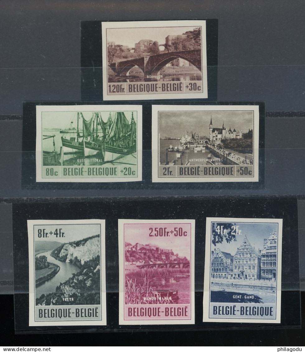 1953 Tourisme. 918-923   (tirage 200 Séries). N° 87 Et 83 - 1941-1960