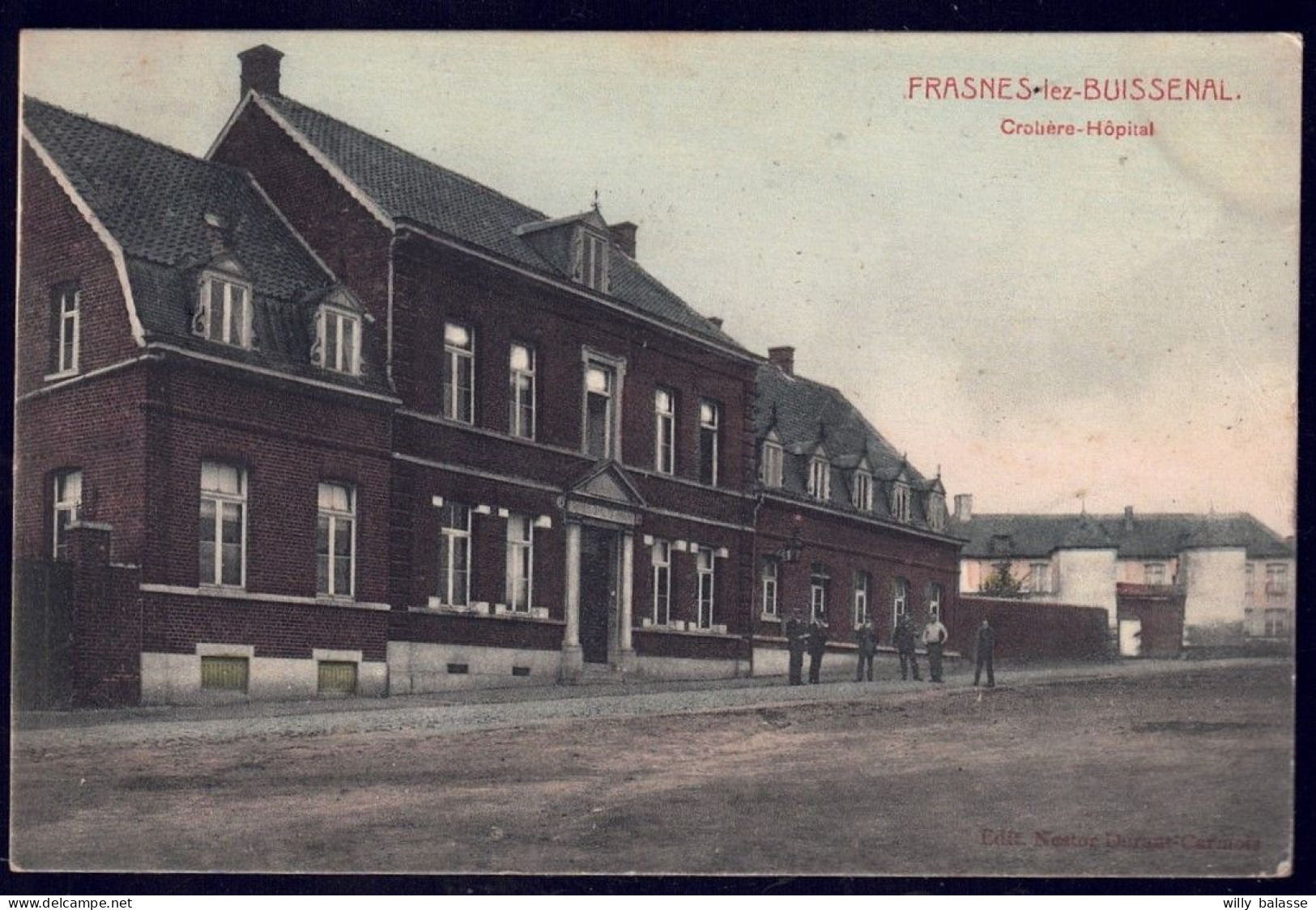 +++ CPA - FRASNES LEZ BUISSENAL - Hôpital   // - Frasnes-lez-Anvaing