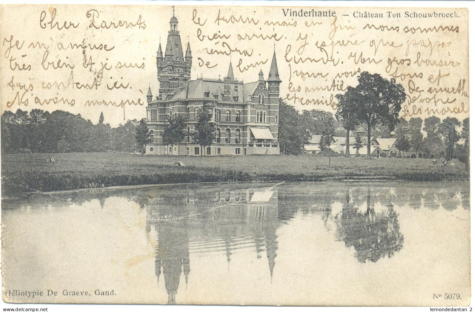 Vinderhoute - Vinderhaute - Château Ten Schouwbroeck - Evergem