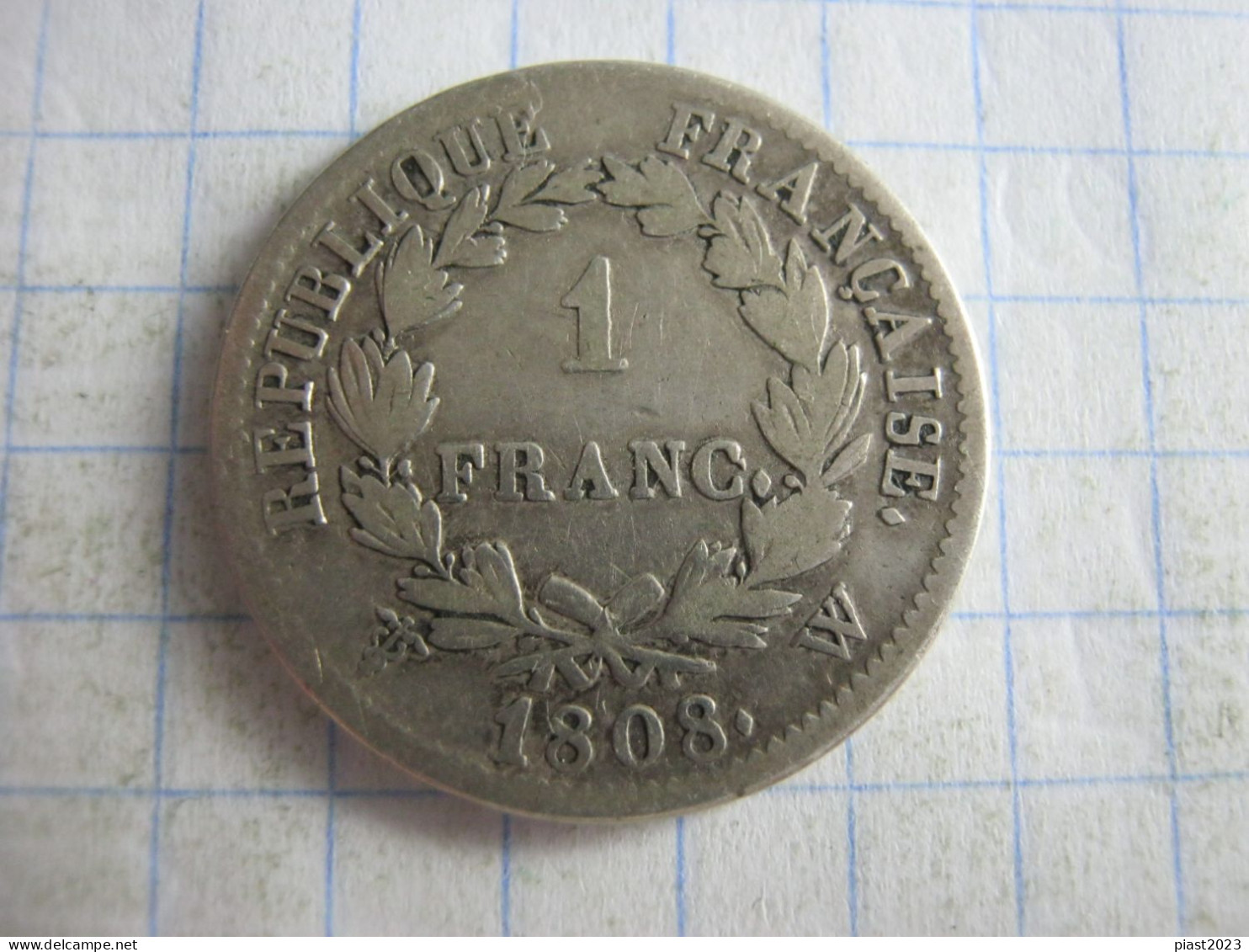 France 1 Franc 1808 W - 1 Franc