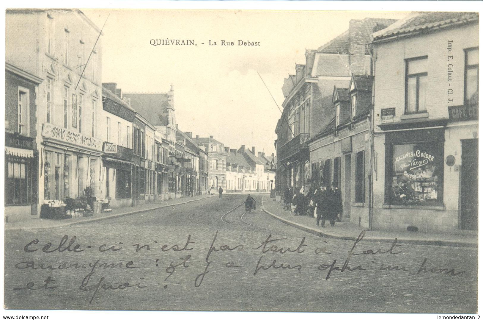 Quiévrain - La Rue Debast - Quiévrain