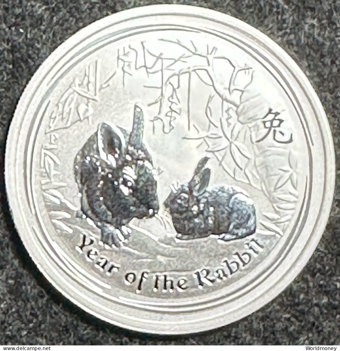 Australia 50 Cents 2011 (Silver) "Year Of The Rabbit" - 50 Cents