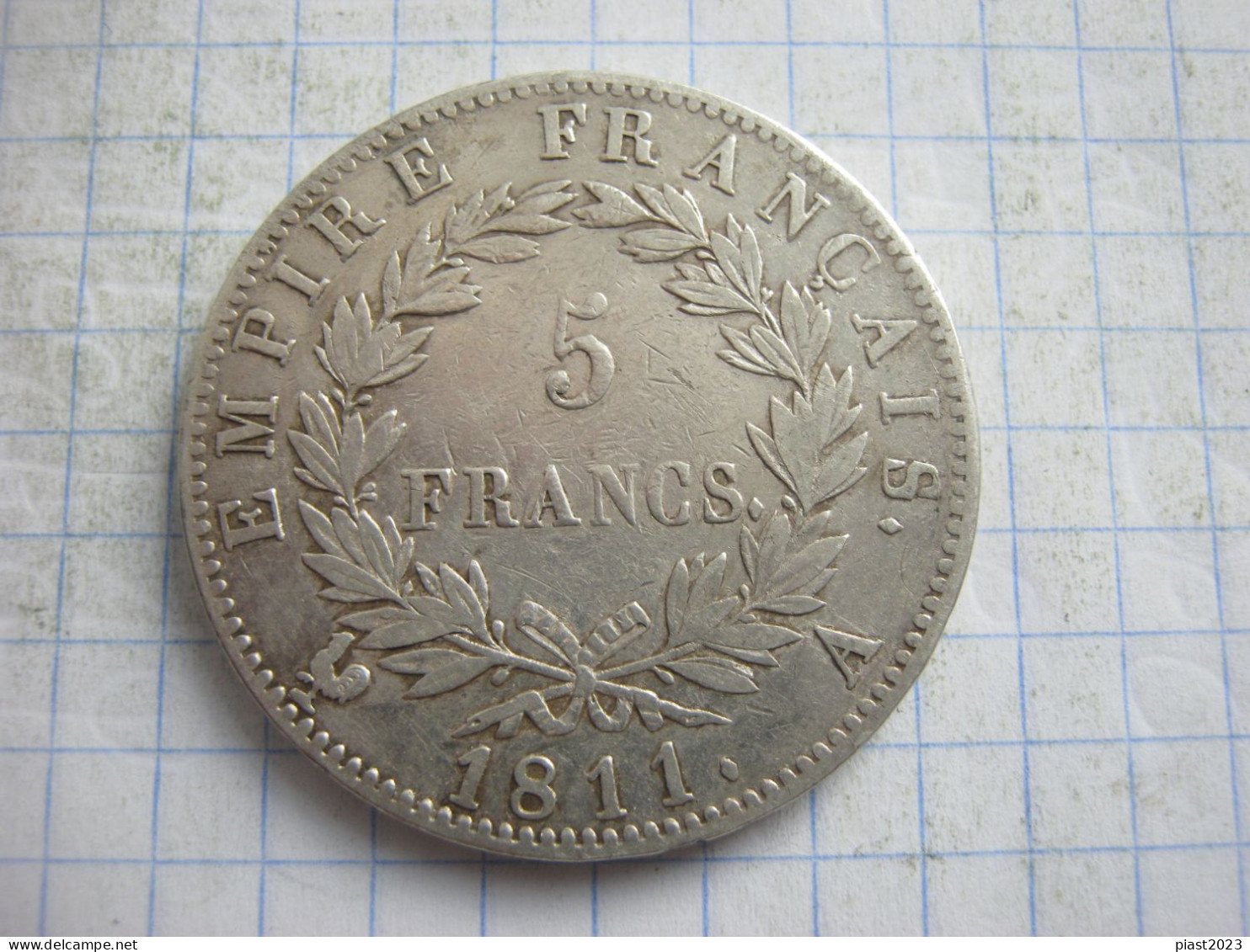 France 5 Francs 1811 A - 5 Francs