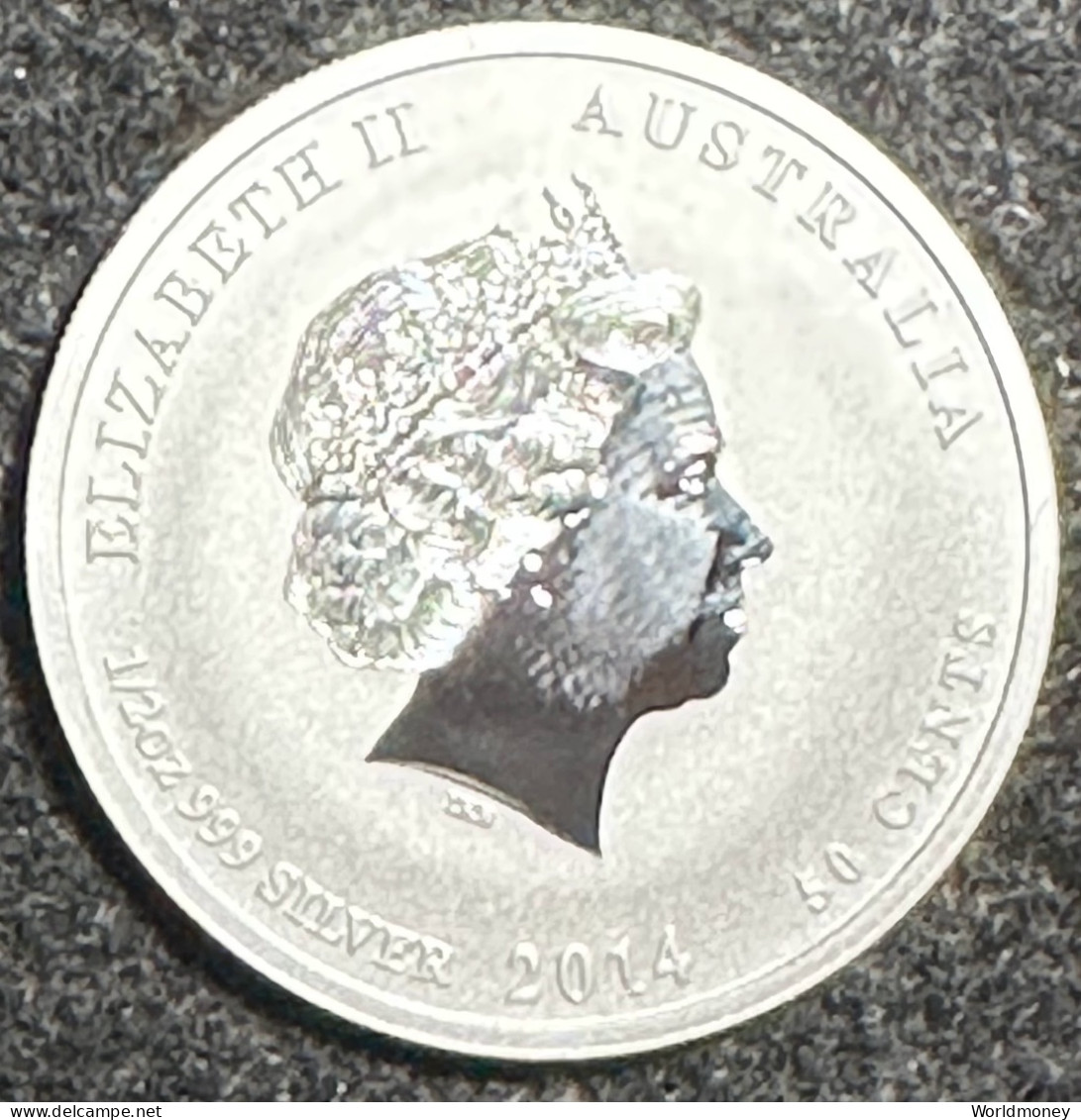 Australia 50 Cents 2014 (Silver) "Year Of The Horse" - Silver Bullions