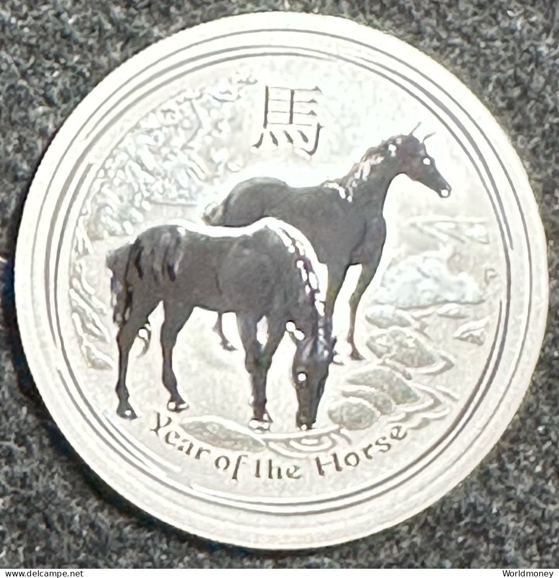 Australia 50 Cents 2014 (Silver) "Year Of The Horse" - Silver Bullions