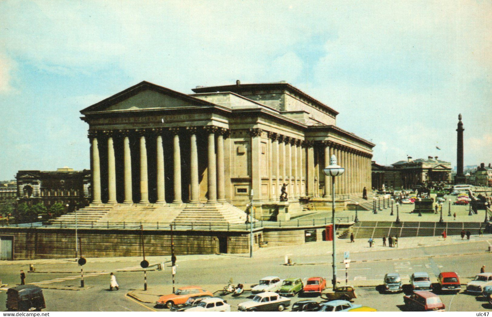 - ST GEORGE'S HALL, LIME STREET, LIVERPOOL - Scan Verso - - Liverpool