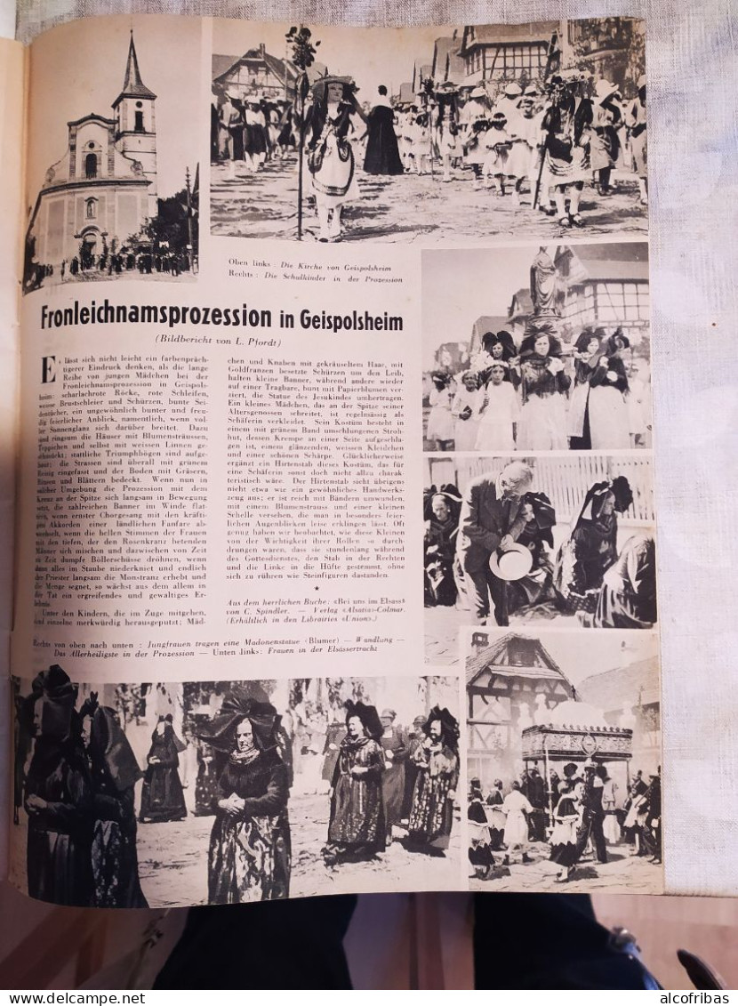 Der Sonntag Le Dimanche Geispolsheim Reportage Photos Et Gravures - Andere & Zonder Classificatie