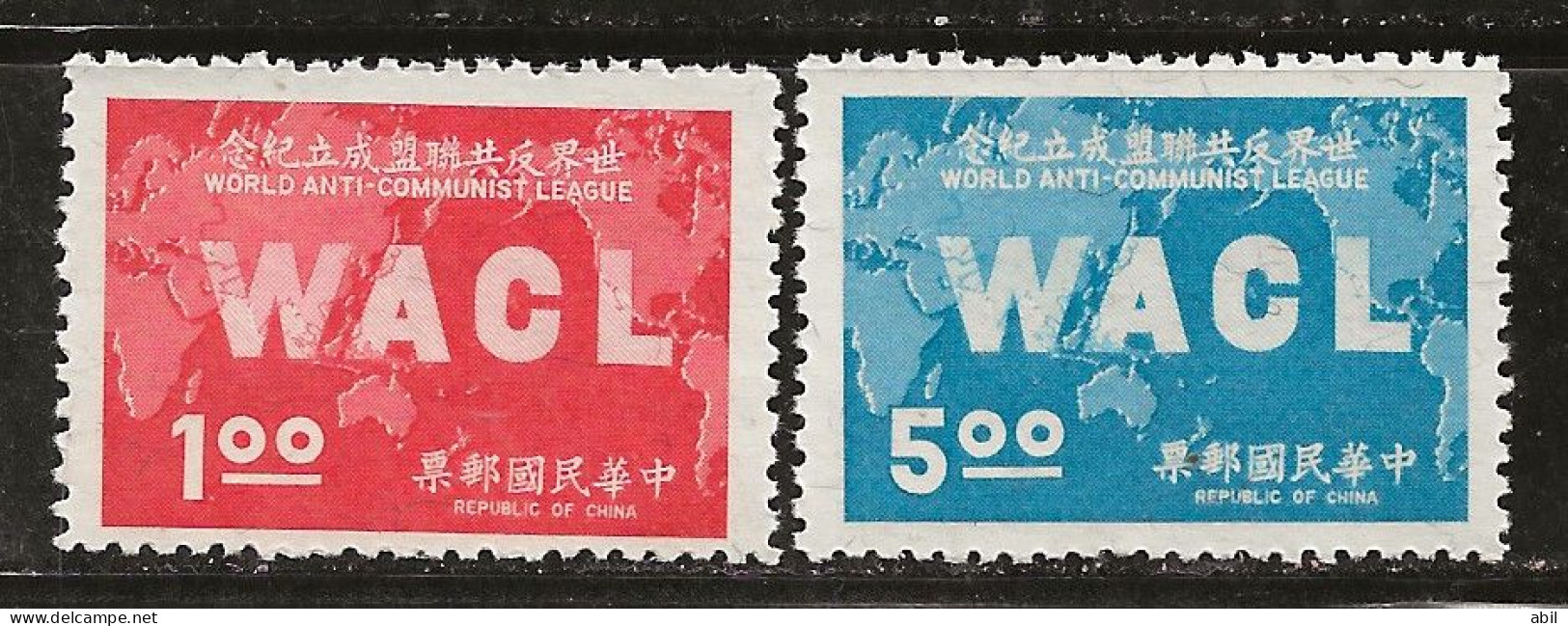 Taiwan 1967 N°Y.T. :  577 Et 578 ** - Nuovi