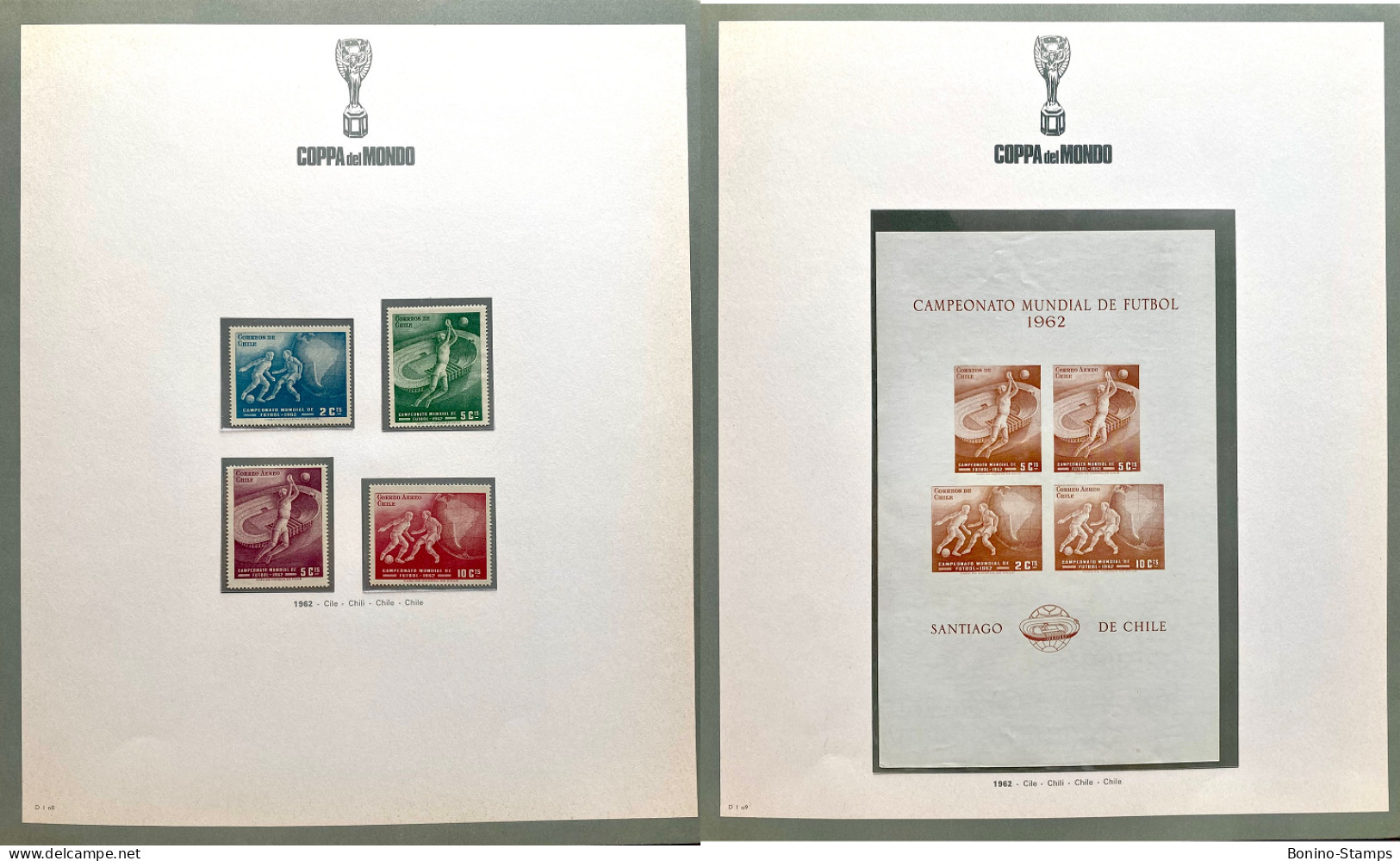 (0028) MONDIALI CALCIO 1934/1990 - ALBUM BOLAFFI Collection **NHM