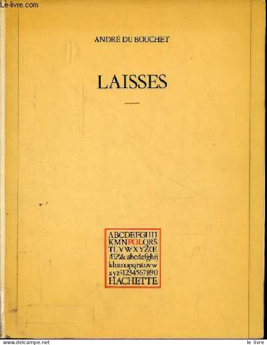 Laisses. - Du Bouchet André - 1979 - Autres & Non Classés