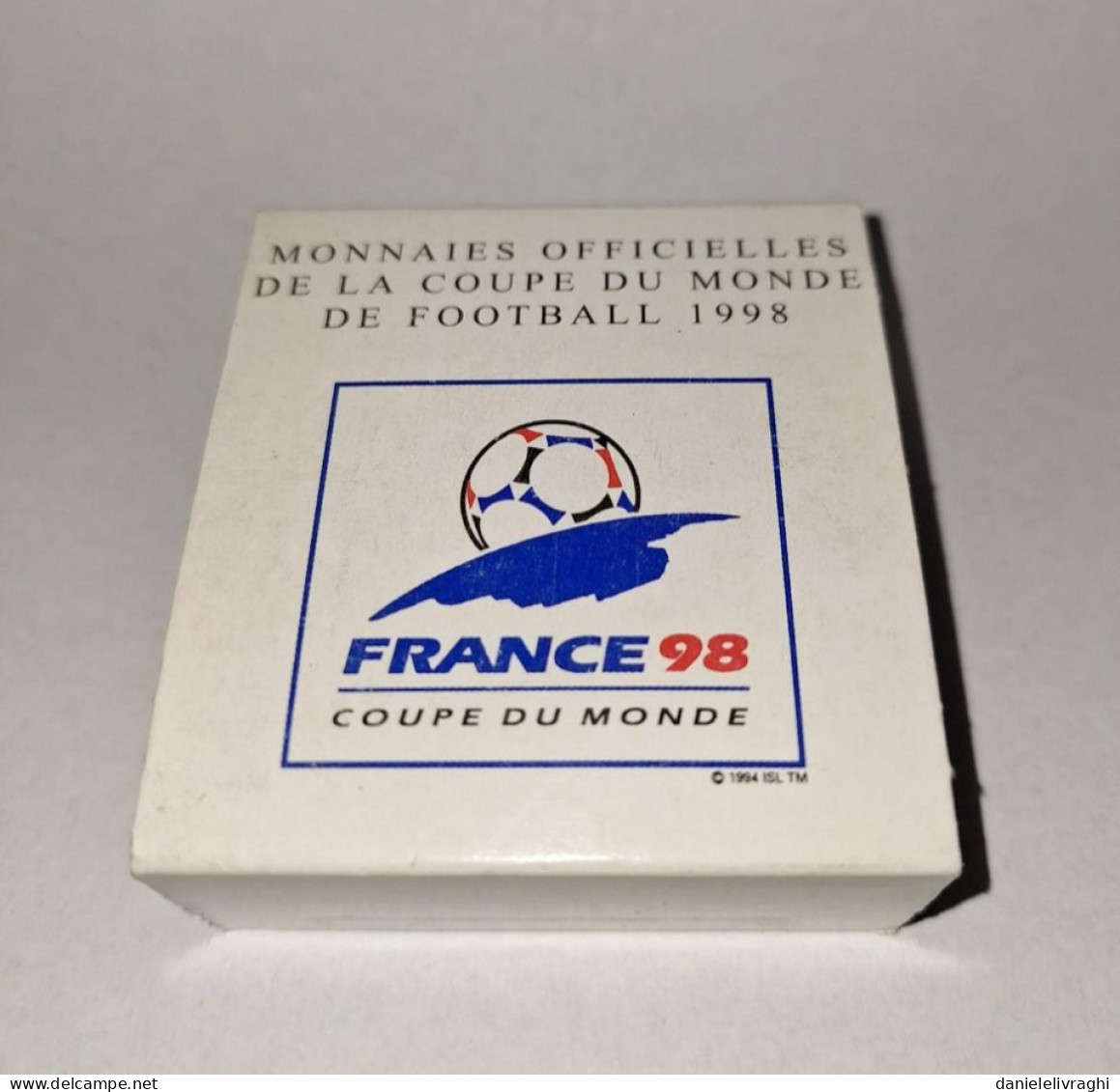 Moneta Ufficiale Mondiali Di Calcio Francia 1998 - Andere & Zonder Classificatie