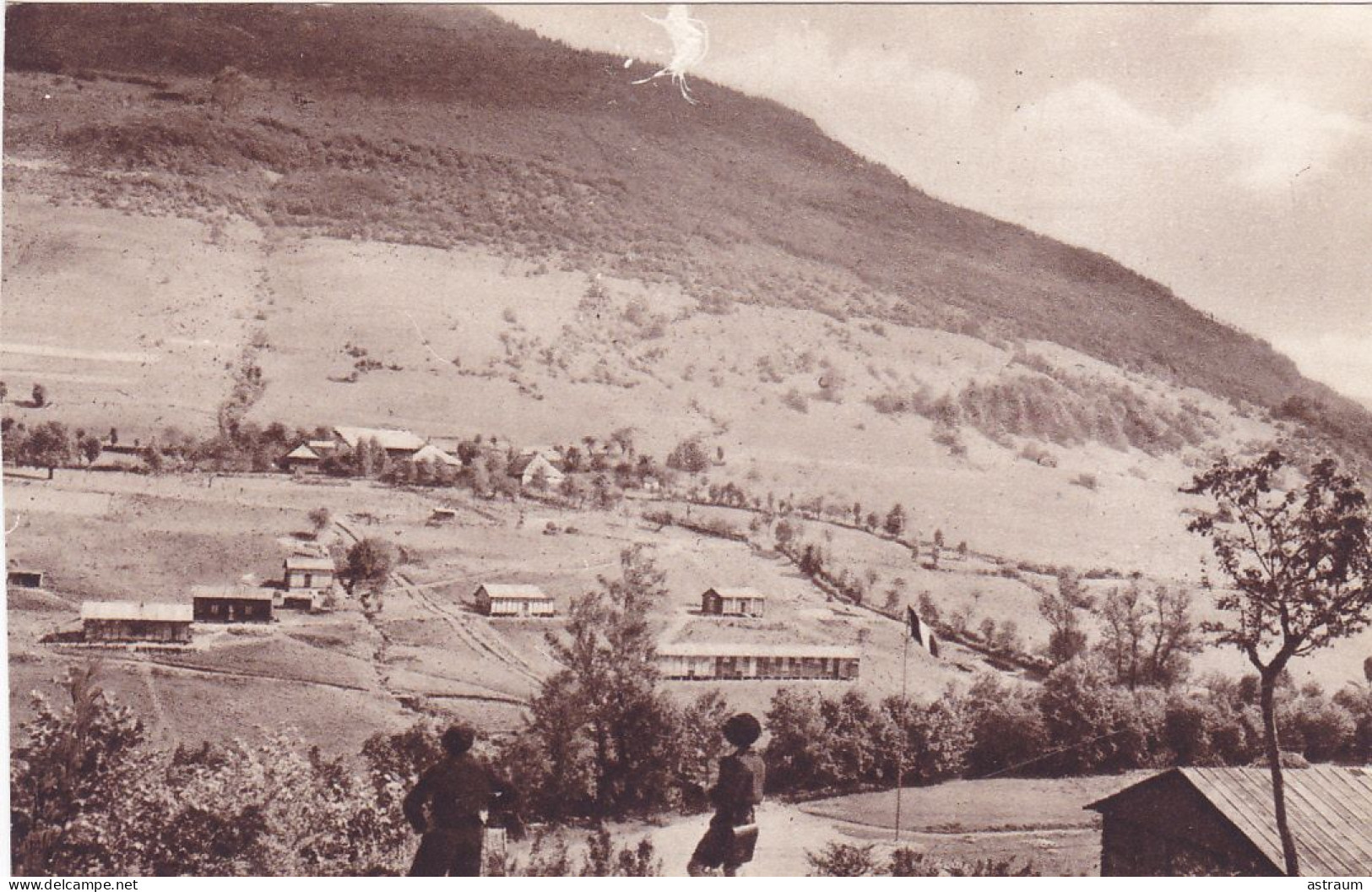 Cpa - 73 - Le Chatelard - Chantiers De La Jeunesse Groupement N°8 - La Crachere Vue Generale Du Gr N°2 - Edi Lescuyer - Le Chatelard