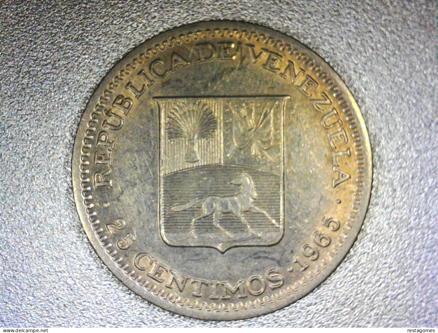 Venezuela 25 Cêntimos 1965 - Venezuela