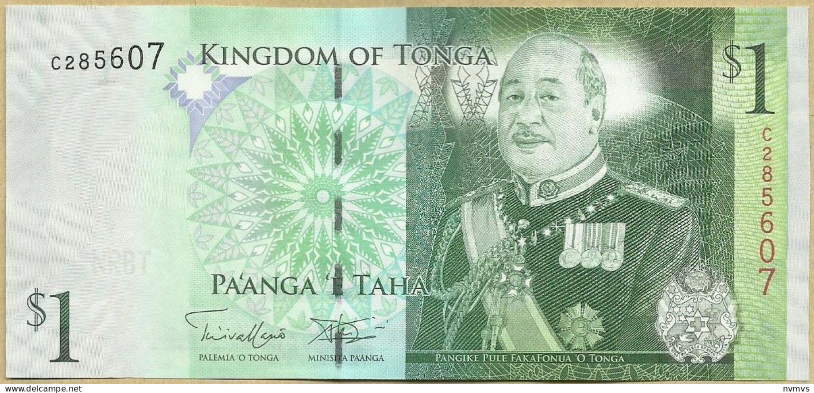 Tonga - 1 Pa ánga 2011 - Tonga