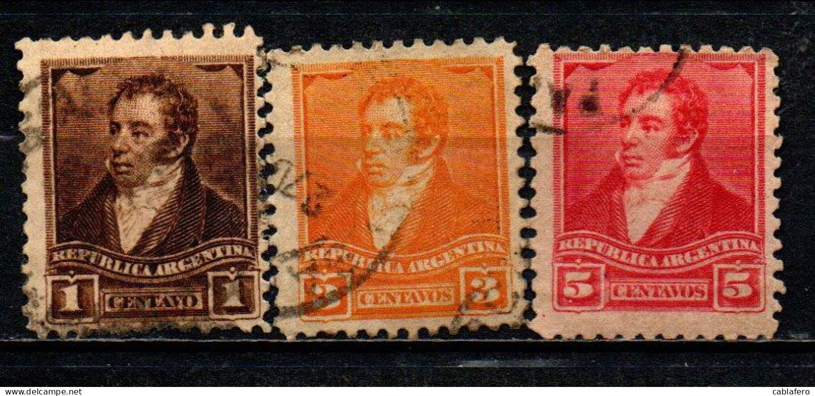 ARGENTINA - 1892 - Rivadavia - USATI - Used Stamps