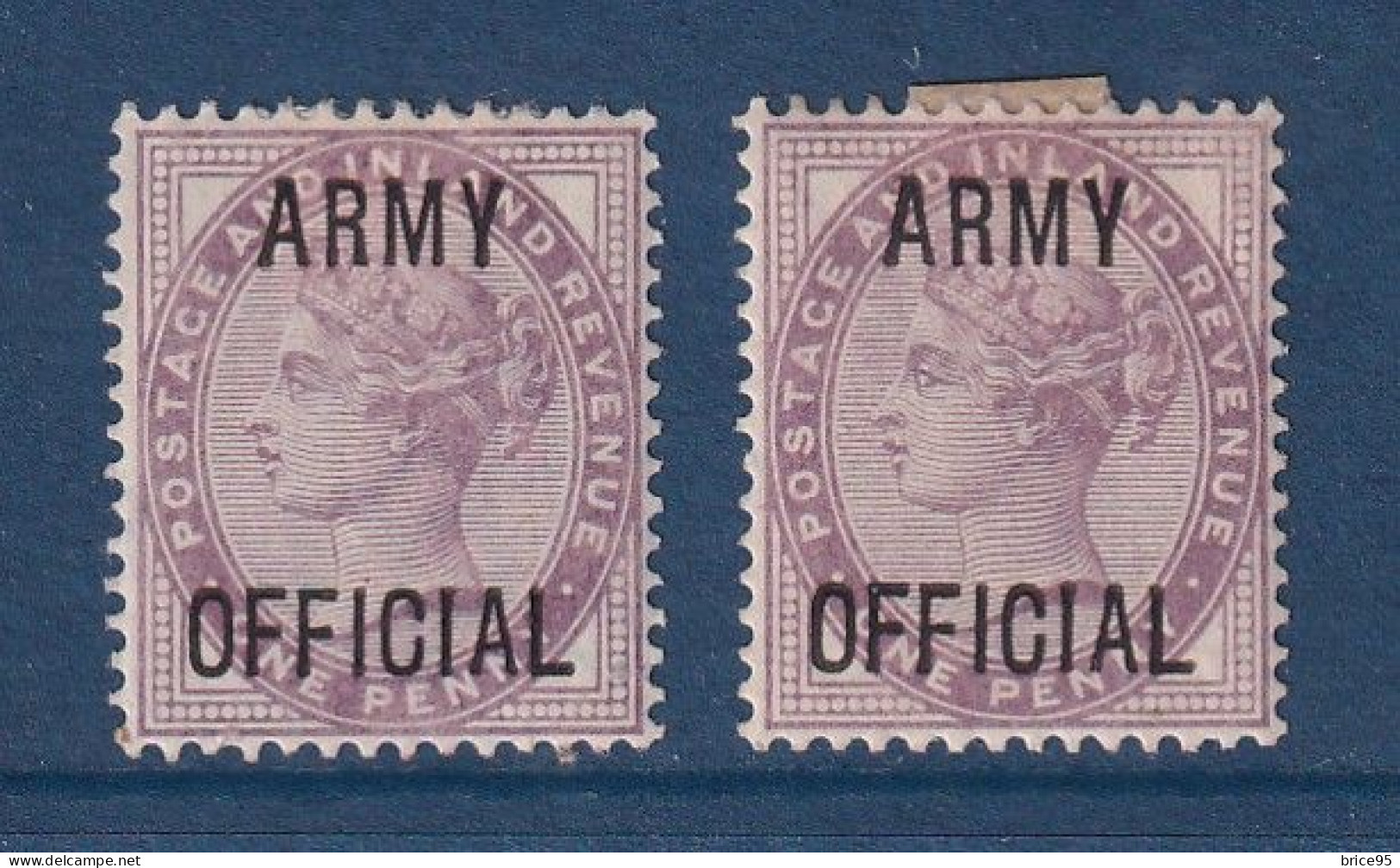 Grande Bretagne - Service - YT N° 43 * - Neuf Avec Charnière - 1896 à 1901 - Dienstzegels