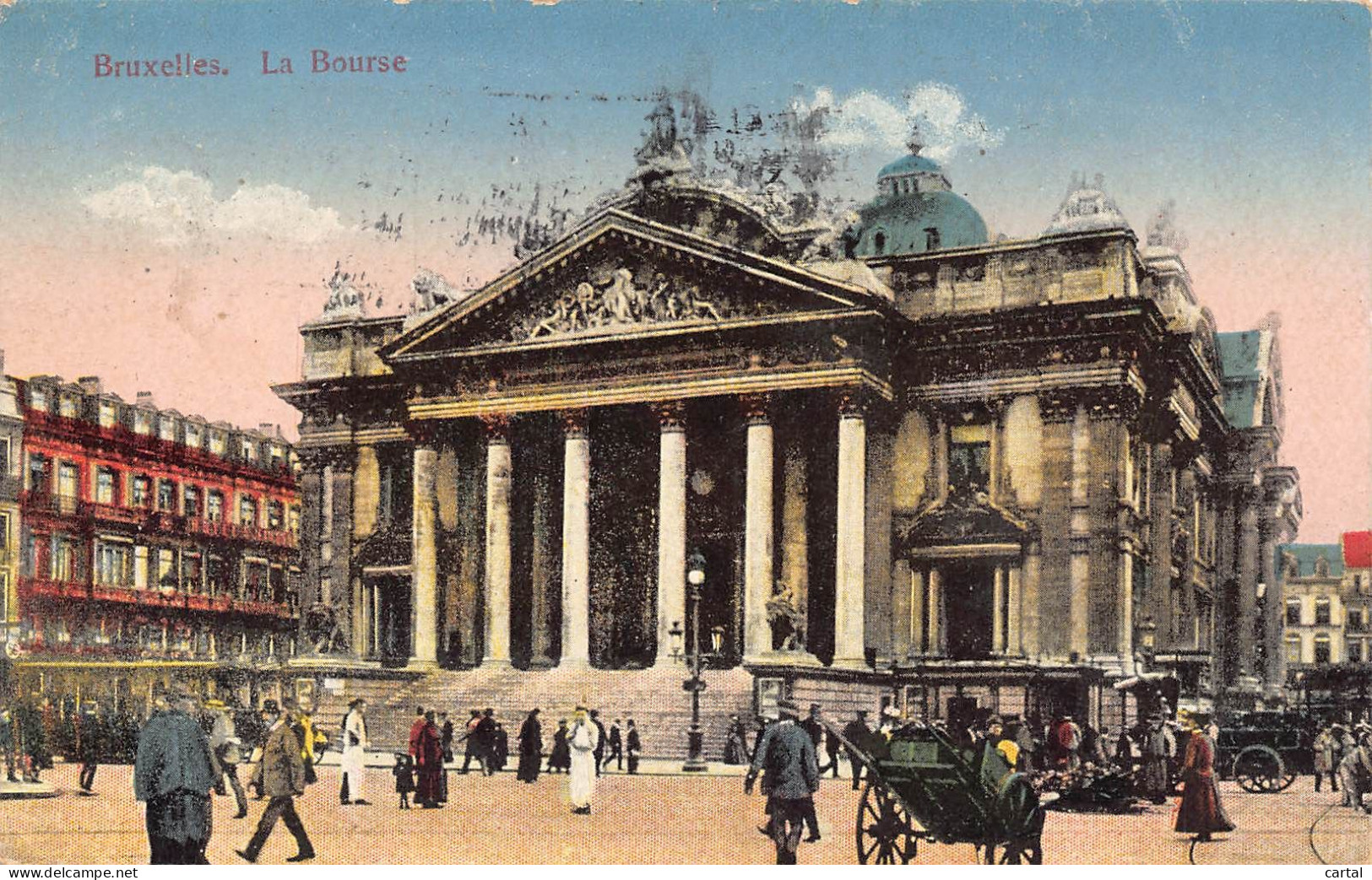 BRUXELLES - La Bourse - Avions