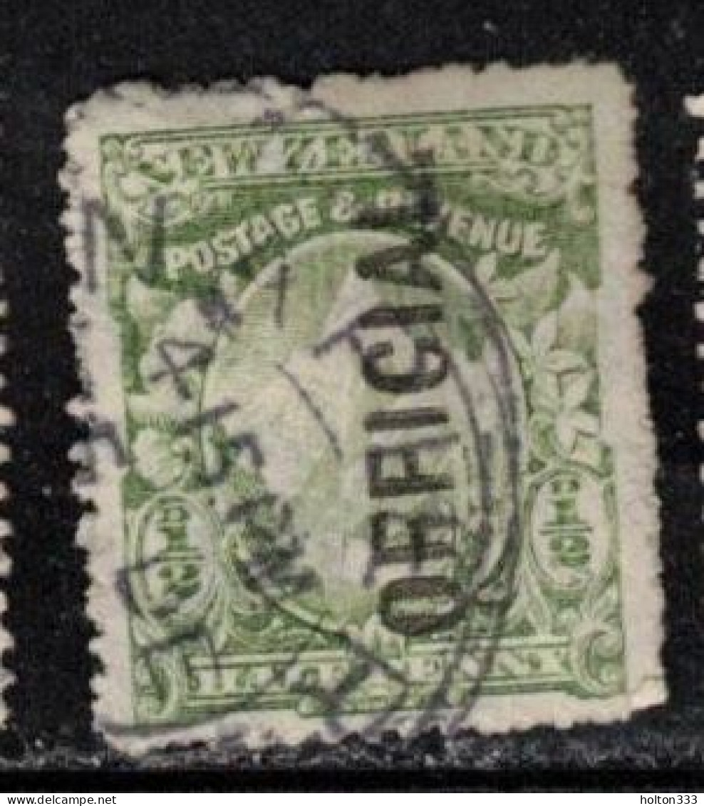 NEW ZEALAND Scott # O23 Used - Mount Cook With Overprint - Gebraucht